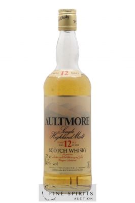 Aultmore 12 years Of. Single Highland Malt Barbecue SARL Import (75cl.)   - Lot of 1 Bottle