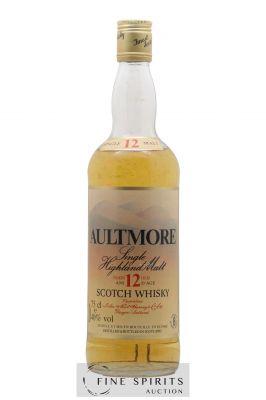 Aultmore 12 years Of. Single Highland Malt Barbecue SARL Import (75cl.)   - Lot of 1 Bottle