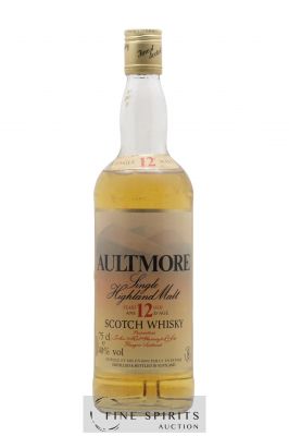 Aultmore 12 years Of. Single Highland Malt Barbecue SARL Import (75cl.)   - Lot de 1 Bouteille