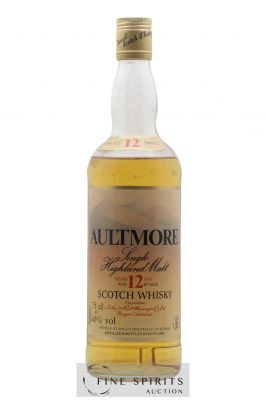 Aultmore 12 years Of. Single Highland Malt Barbecue SARL Import (75cl.)   - Lot of 1 Bottle