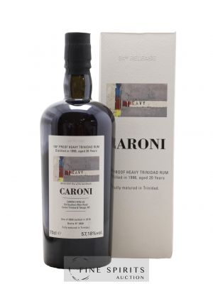 Caroni 20 years 1996 Velier The Heavy Wall 100° Proof 34th Release - One of 3800 - bottled 2016 Special Release   - Lot of 1 Bottle