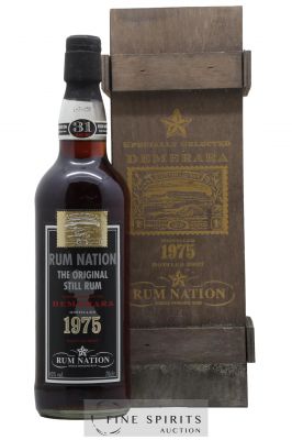 Rum Nation 31 years 1975 Of. Specially Selected   - Lot de 1 Bouteille