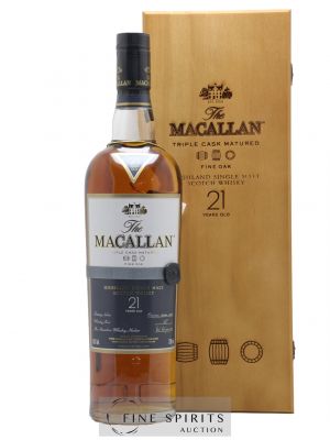 Macallan (The) 21 years Of. Fine Oak Triple Cask Matured   - Lot of 1 Bottle