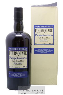 Foursquare 12 years 2007 Velier Plenipotenziario Barrel Proof - One of 6000 - bottled 2019 