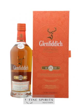 Glenfiddich 21 years Of. Reserva Rum Cask Finish Batch n°87   - Lot of 1 Bottle