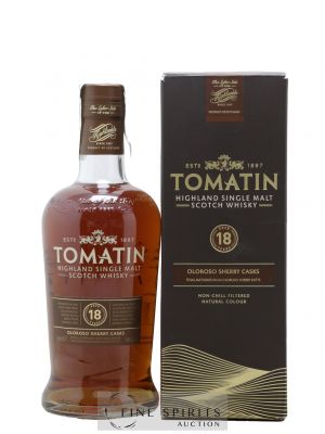 Tomatin 18 years Of. Oloroso Sherry Casks   - Lot de 1 Bouteille