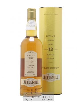 Littlemill 12 years Of.   - Lot de 1 Bouteille