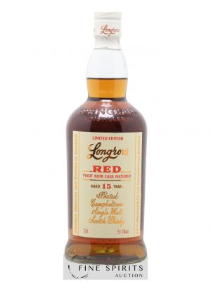 Longrow 15 years Of. Red Pinot Noir Cask Matured Limited Edition ---- - Lot de 1 Bottle