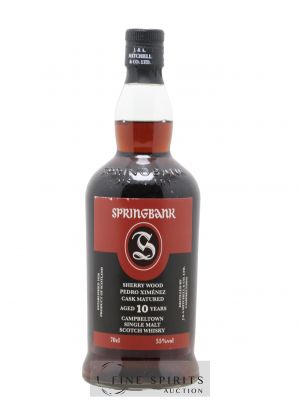 Springbank 10 years 2012 Of. Sherry Wood Pedro Ximénez Cask matured - One of 10800 - bottled 2022 ---- - Lot de 1 Bottle