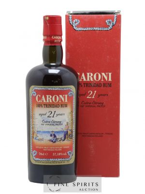 Caroni 21 years 1996 Of. 100° Imperial Proof bottled 2017 Velier Extra Strong   - Lot of 1 Bottle