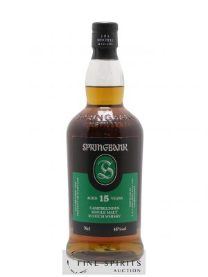 Springbank 15 years Of. Green Label ---- - Lot de 1 Bottle