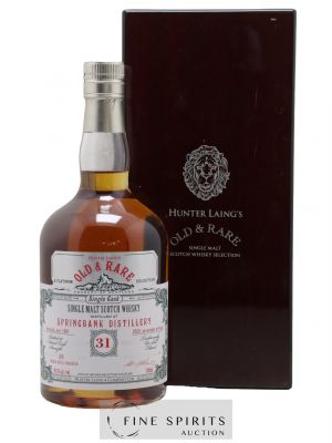 Springbank 31 years 1991 Hunter Laing One of 188 - bottled 2022 Old & Rare   - Lot de 1 Bouteille