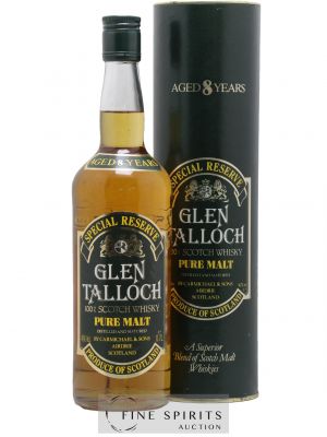 Whisky Glen Talloch Pure Malt 8 years  - Lot of 1 Bottle