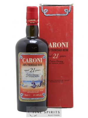 Caroni 21 years 1996 Of. 100° Imperial Proof bottled 2017 Velier Extra Strong   - Lot de 1 Bouteille