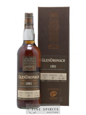 The Glendronach 27 years 1991 Of. Cask n°8025 - One of 737 - bottled 2018 Cask Bottling   - Lot de 1 Bouteille