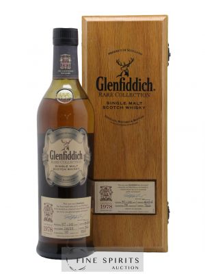 Glenfiddich 35 years 1978 Of. Cask n°28153 - One of 140 Rare Collection ---- - Lot de 1 Bottle