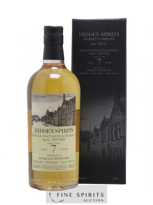 Whisky Benriach 7 years 2015 Hidden Spirits Classic Version ---- - Lot de 1 Bottle