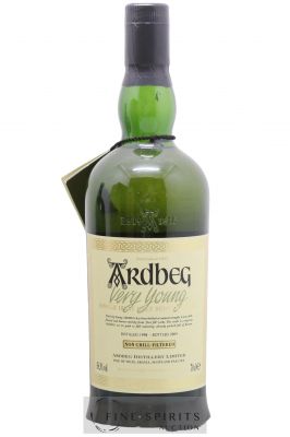 Ardbeg 1998 Of. Very Young bottled 2004 Committee Approved   - Lot of 1 Bottle