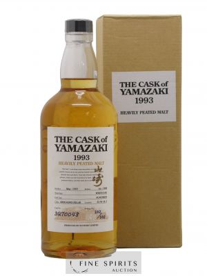 The Cask of Yamazaki 1993 Of. Heavily Peated Malt Cask n°3Q70048 - One of 503 - bottled 2008 Suntory ---- - Lot de 1 Bottle