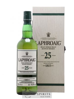 Laphroaig 25 years Of. 2020 Edition Cask Strength ---- - Lot de 1 Bottle