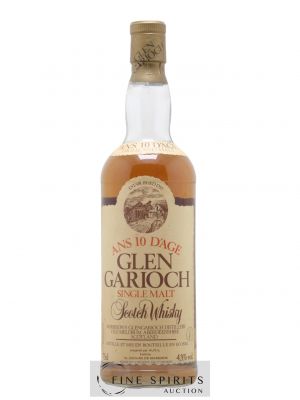 Glen Garioch 10 years Of. Morrison's Glen Garioch Distillery Auxil St Geours Highland Malt Parchment Label ---- - Lot de 1 Bouteille