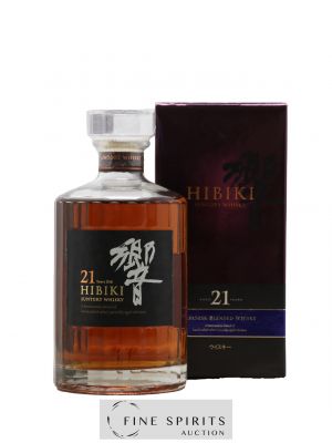 Hibiki 21 years Of. Suntory ---- - Lot de 1 Bottle