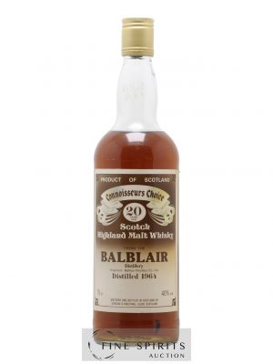 Balblair 20 years 1964 Gordon & MacPhail Connoisseurs Choice (75cl.)   - Lot de 1 Bouteille