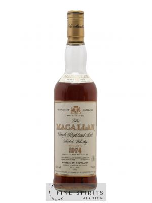 Macallan (The) 18 years 1974 Of. Sherry Wood Matured - bottled 1993   - Lot de 1 Bouteille