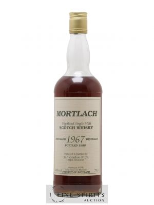 Mortlach 1967 Jas. Gordon & Co. bottled 1989 Auxil import (75cl.)   - Lot de 1 Bouteille