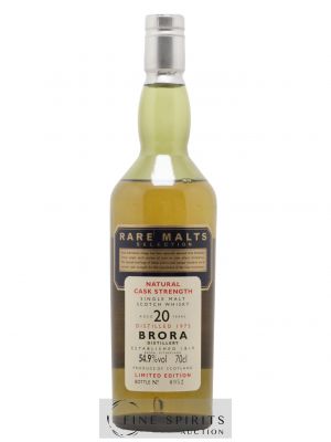 Brora 20 years 1975 Of. Rare Malts Selection Natural Cask Strengh Limited Edition   - Lot of 1 Bottle