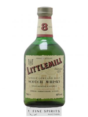 Littlemill 8 years Of. Dumpy Bottle   - Lot de 1 Bouteille