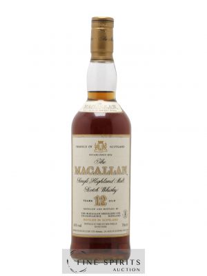 Macallan (The) 12 years Of. Sherry Wood Matured Ets Gouin Import (70cl.)   - Lot de 1 Bouteille