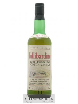 Tullibardine 10 years Of. (70cl.) ---- - Lot de 1 Bouteille