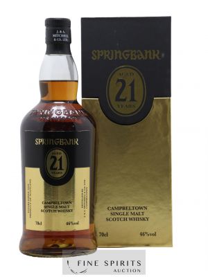 Springbank 21 years Of.   - Lot of 1 Bottle