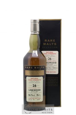 Linkwood 26 years 1975 Of. Rare Malts Selection Natural Cask Strengh - bottled 2002 Limited Edition ---- - Lot de 1 Bottle