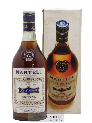 Martell Of. 3 étoiles ---- - Lot de 1 Bouteille