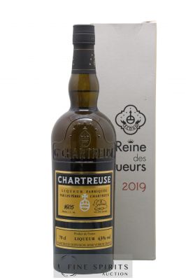 Chartreuse Of. Jaune - Reine des Liqueurs Mise 2019 - 2019 bouteilles ---- - Lot de 1 Bouteille