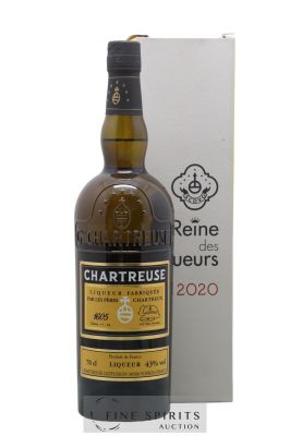 Chartreuse Of. Jaune - Reine des Liqueurs Mise 2020 - 2020 bouteilles   - Lot of 1 Bottle