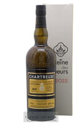 Chartreuse Of. Jaune - Reine des Liqueurs Mise 2022 - 2400 bouteilles   - Lot of 1 Bottle