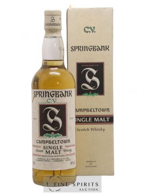 Springbank Of. C.V. White label ---- - Lot de 1 Bottle