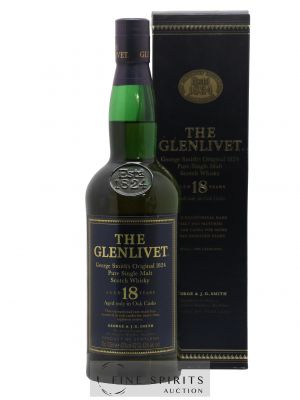 Glenlivet (The) 18 years Of. Aged only in Oak Casks ---- - Lot de 1 Bottle