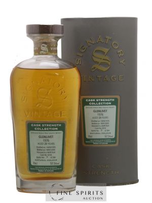 Glenlivet (The) 28 years 1976 Signatory Vintage Cask n°4310 - One of 384 - bottled 2005 Cask Strength Collection ---- - Lot de 1 Bottle