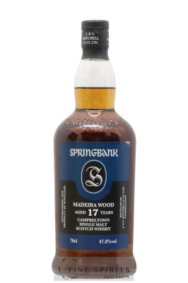 Springbank 17 years 2002 Of. One of 9200 bottles - Bottled 2020 Madeira Wood ---- - Lot de 1 Bouteille