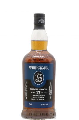 Springbank 17 years 2002 Of. One of 9200 bottles - Bottled 2020 Madeira Wood ---- - Lot de 1 Bottle