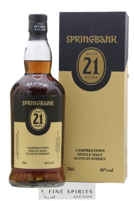 Springbank 21 years Of. ---- - Lot de 1 Bottle