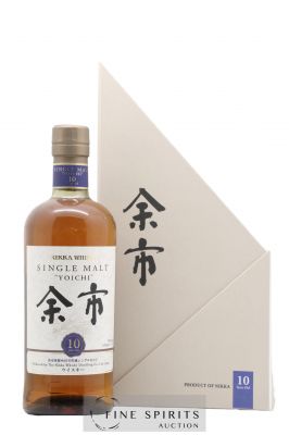 Yoichi 10 years Of. Gift Box 2 Glasses Nikka Whisky   - Lot of 1 Bottle