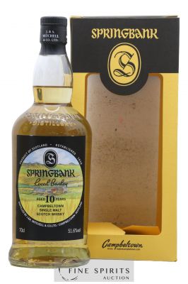 Springbank 10 years 2011 Of. Local Barley One of 15000 - bottled 2021 ---- - Lot de 1 Bottle