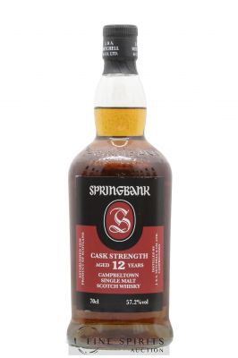 Springbank 12 years Of. Cask Strength (57.2°)   - Lot of 1 Bottle