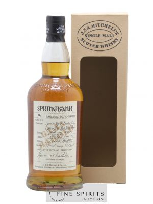 Springbank 9 years 2004 Of. Gaja Barolo One of 11000 - bottled 2013 ---- - Lot de 1 Bouteille