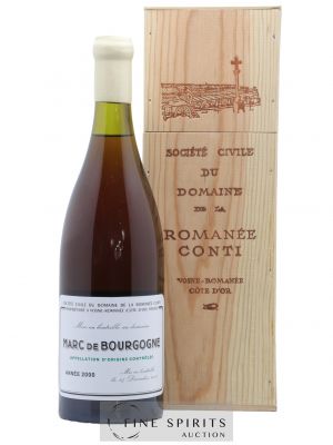 Marc de Bourgogne Domaine de La Romanée-Conti 2000 Of. mis en bouteille en 2017 ---- - Lot de 1 Bottle